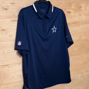 NFL x Nike Cowboys team Polo Shirt with Logo